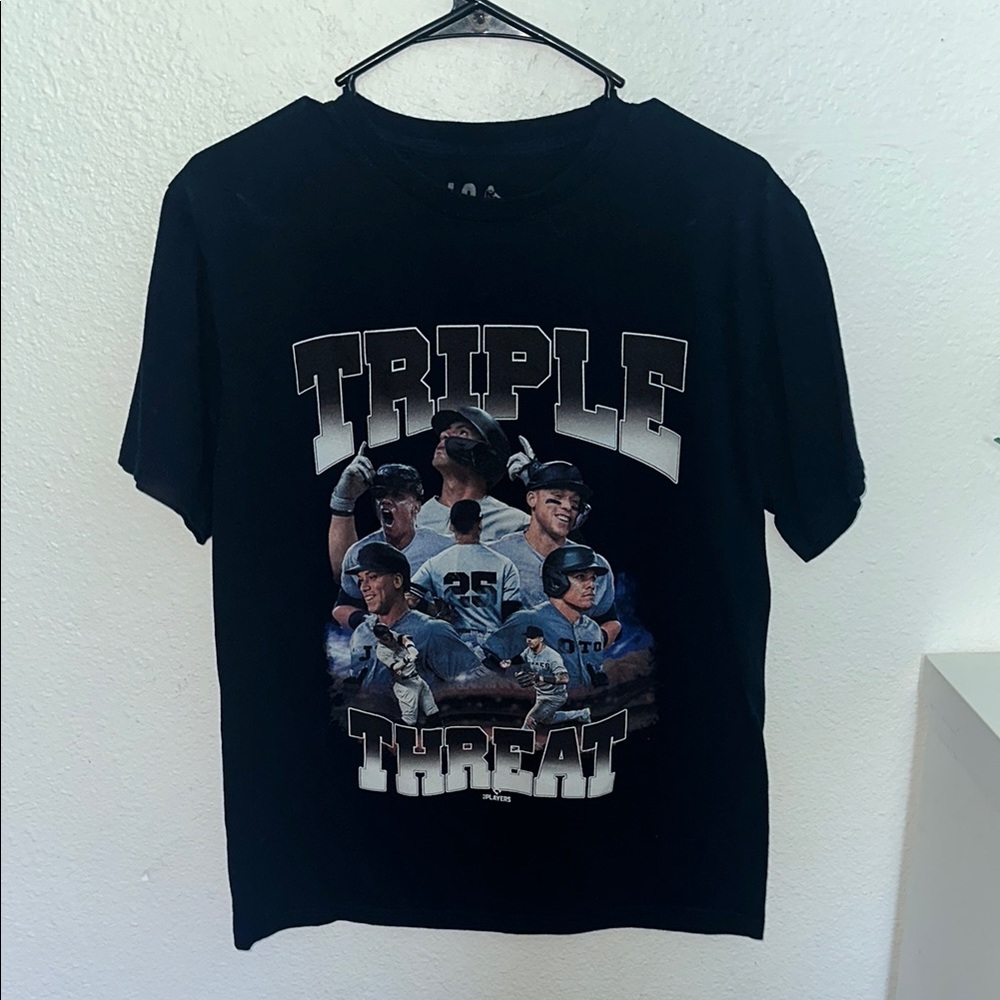 Black Graphic T-Shirt Yankees
